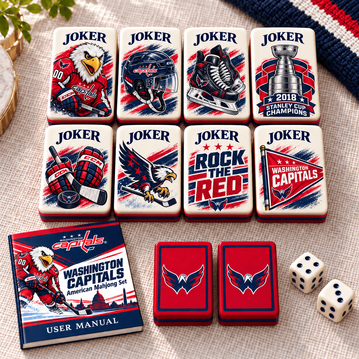 Premium WSC Mahjong Tiles Set TTMH