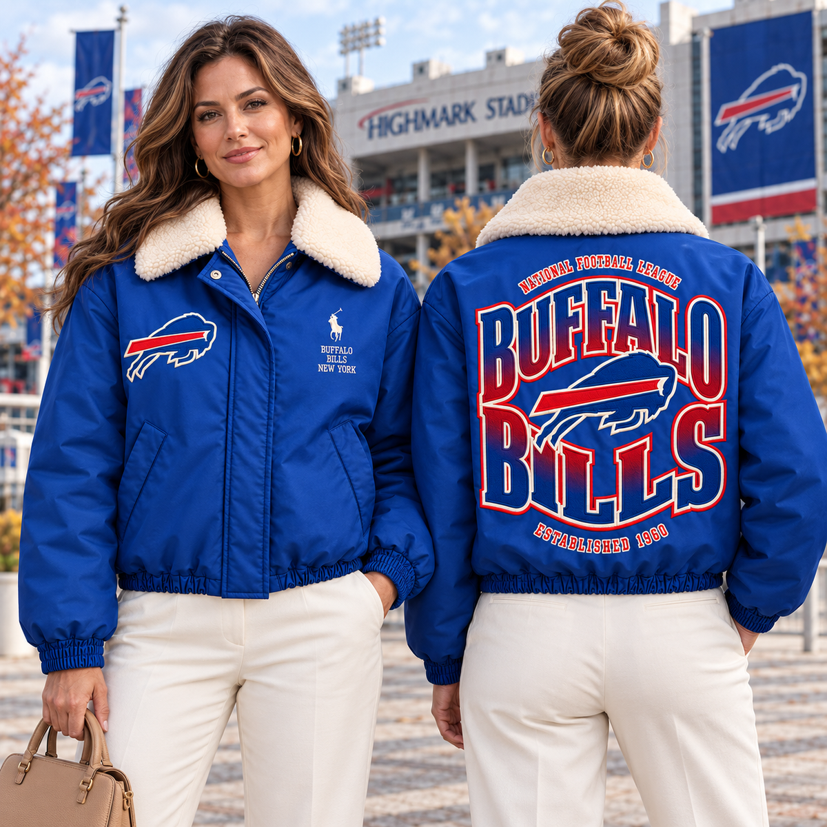 BFBL High-Pile-Collar Down Puffer Jacket NTKO